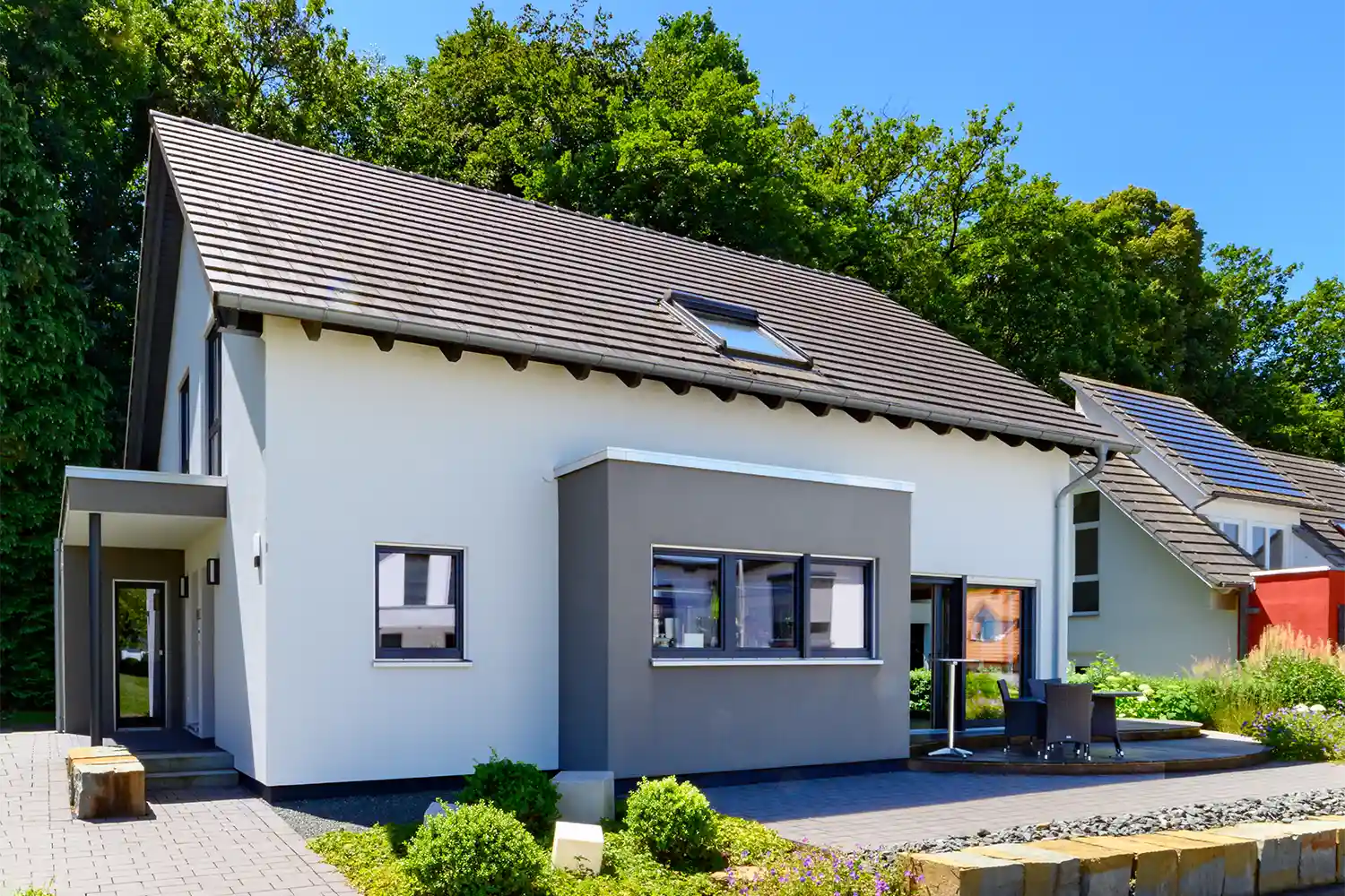 Maison équipée de châssis en PVC, aluminium ou bois à Bruxelles